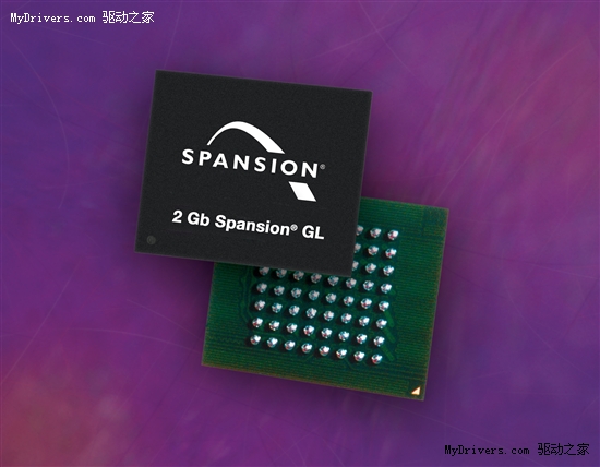 Spansion发布业内首款2Gb容量NOR型闪存