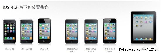 iOS 4.2发布 iPad/iPhone/iPod软升级