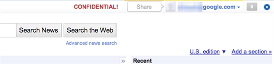Google最新社交网络平台“Google+1”曝光