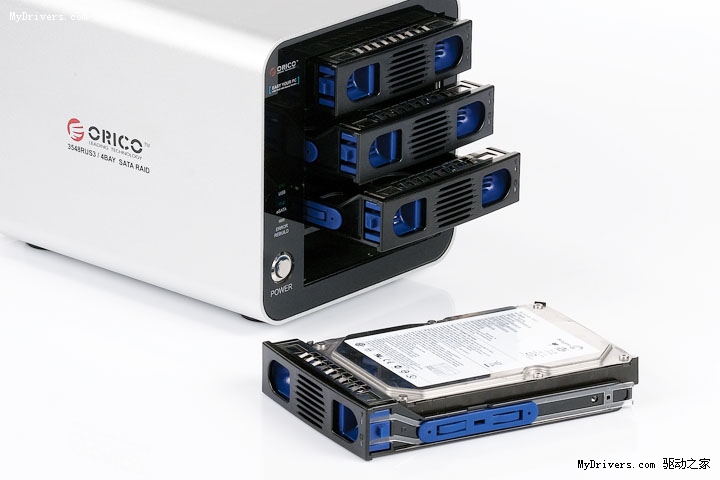 磁盘阵列之王 orico 3548rus3 usb3.0&esata双超高速接口华丽登场