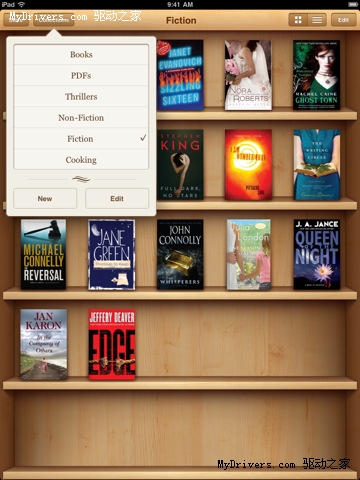 苹果iBooks电子书软件更新