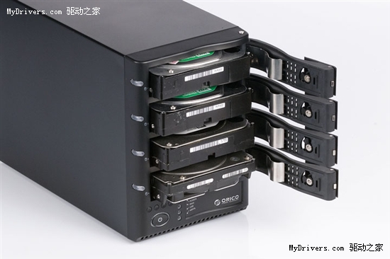 硬盘集装大厦 Orico新推自带智能Raid存储系统
