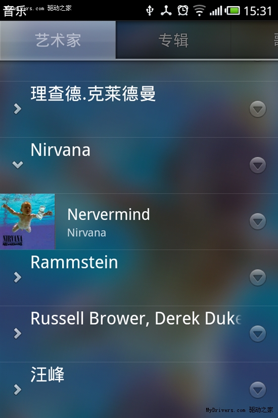 暗藏谷歌音乐商店 Android 3.0播放器尝鲜下载