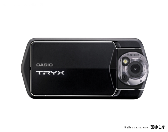 旋转框架设计 卡西欧推新概念相机TRYX