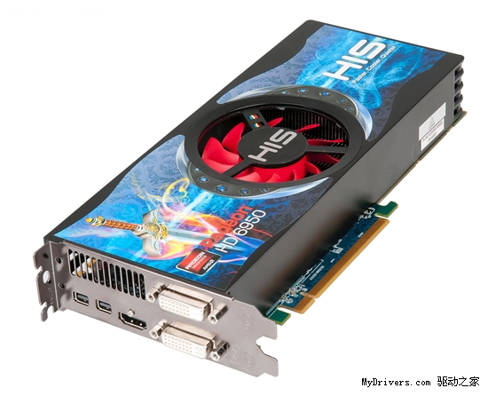 迎接GTX 560 Ti：HIS全球首发Radeon HD 6950 1GB
