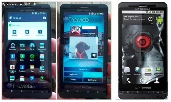 疑似Droid X2现身FCC_Motorola 摩托罗拉_cnBeta.COM