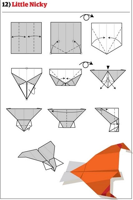如何折一个牛逼的纸飞机?