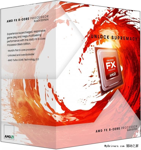 这下红了：AMD推土机包装盒图案、LOGO曝光