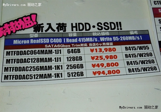 领跑25nm：美光RealSSD C400固态硬盘全面上市