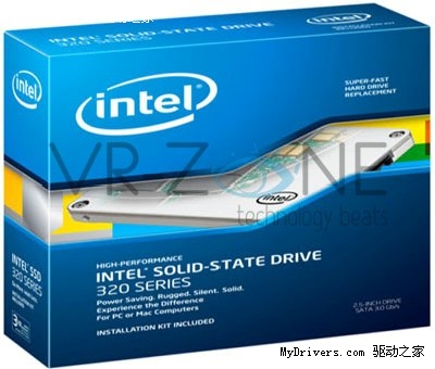 Intel 25nm 320系列固态硬盘月底发布 价格公开