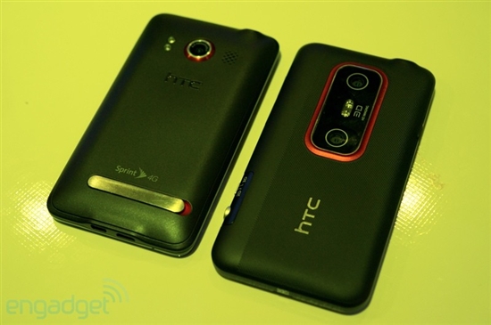 HTC首款双核机EVO 3D抢先试玩