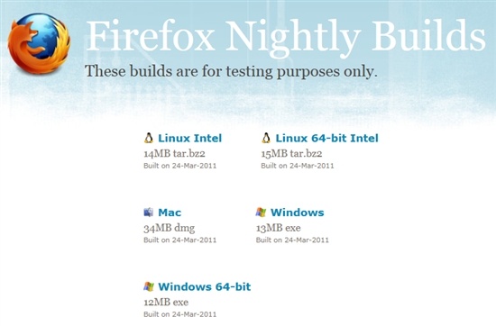 Firefox 4.2首个Alpha版本已完成