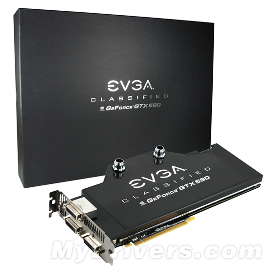 EVGA首发两款超频版GeForce GTX 590