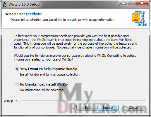 WinZip 15正式版发布 全新压缩引擎、界面