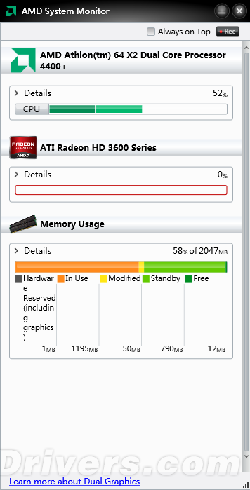 下载：AMD System Monitor 1.0.0.2版