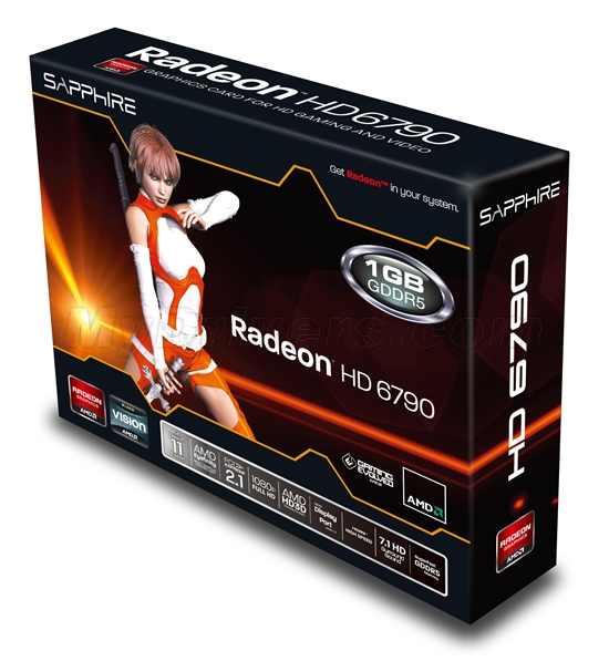 6870血统：蓝宝Radeon HD 6790官方照放出
