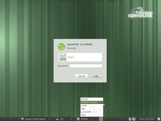 OpenSUSE 11.4淢