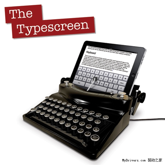 iPad打字机：The Typescreen
