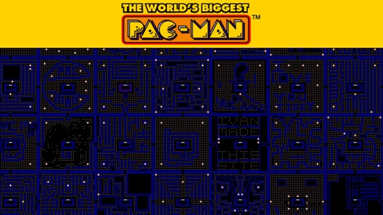 世界上最大的《吃豆人》游戏