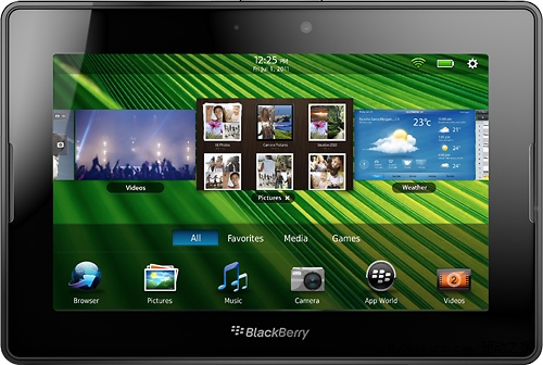 最低500美元 黑莓平板PlayBook正式开售