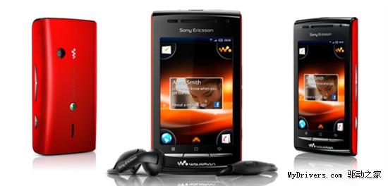 索爱正式发布Walkman Android音乐手机W8