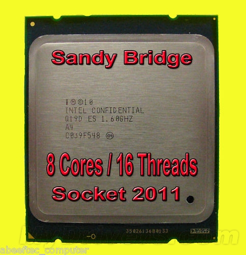 八核心Sandy Bridge-EP早期样品网上叫卖