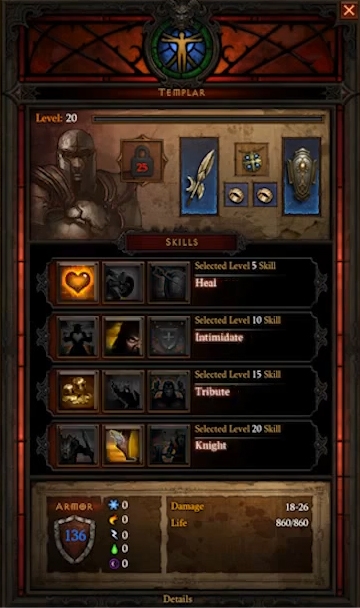 《Diablo III》佣兵系统