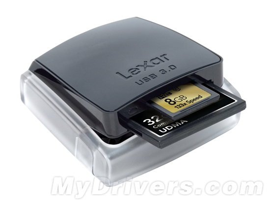 Lexar终推USB 3.0接口双槽读卡器