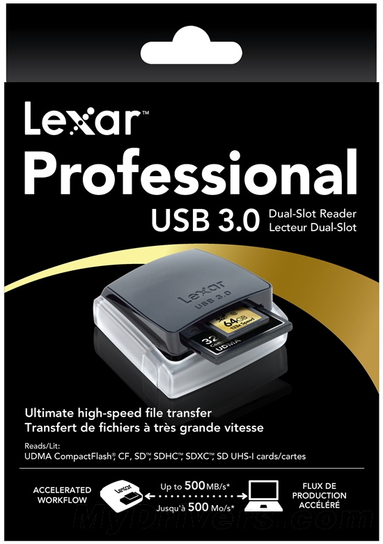 Lexar终推USB 3.0接口双槽读卡器