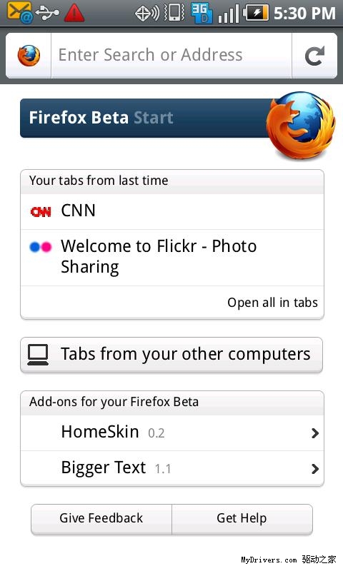 Android԰Firefox 5.0