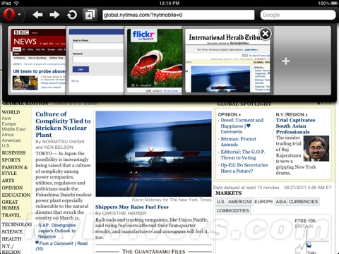 Opera浏览器终于登陆iPad