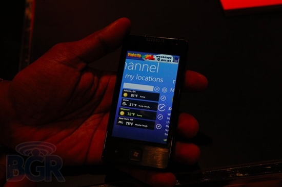 Windows Phone 7芒果真机鉴赏