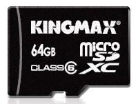 KINGMAX首发64GB容量MicroSD卡