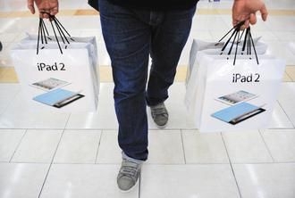 iPad 2台湾开卖首日被抢一空：白色更受宠
