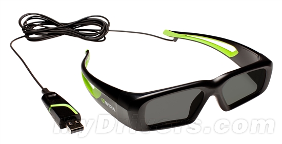NVIDIA发布有线版3D Vision立体眼镜 仅售$99