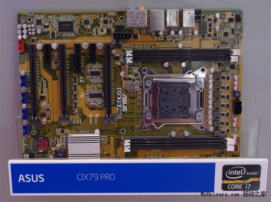 Intel官方展示十二款X79主板