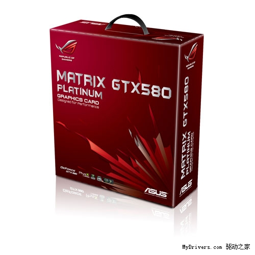 华硕发布玩家国度强卡Matrix GTX 580