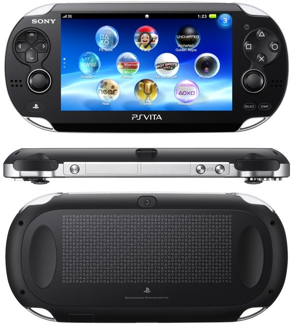 索尼新掌机playstation vita真机试玩图赏