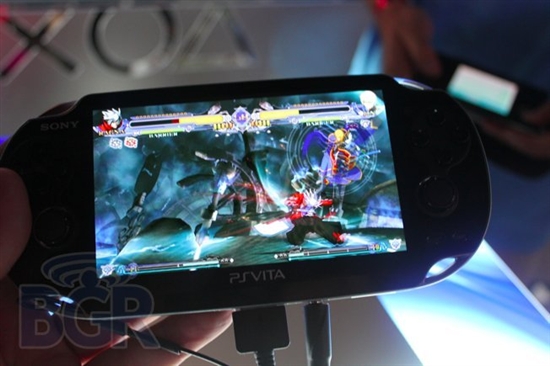 索尼新掌机PlayStation Vita真机试玩图赏