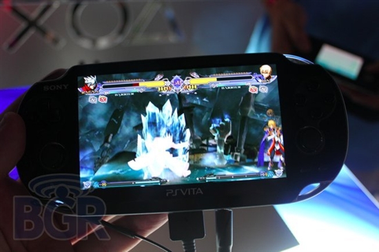 索尼新掌机PlayStation Vita真机试玩图赏
