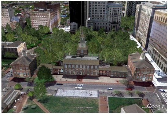 Google Earth里植入更多的3D树木