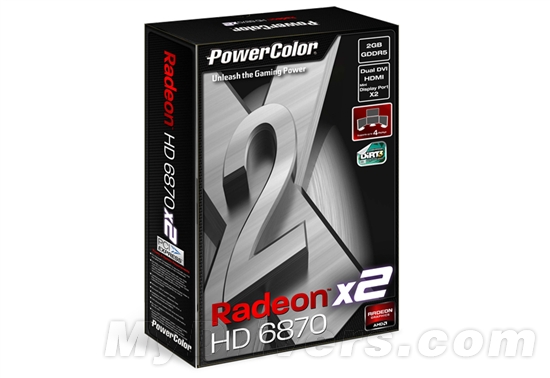 迪兰恒进正式发布双芯Radeon HD 6870 X2