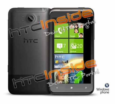 多大算够？HTC 4.7寸屏WP7新机曝光