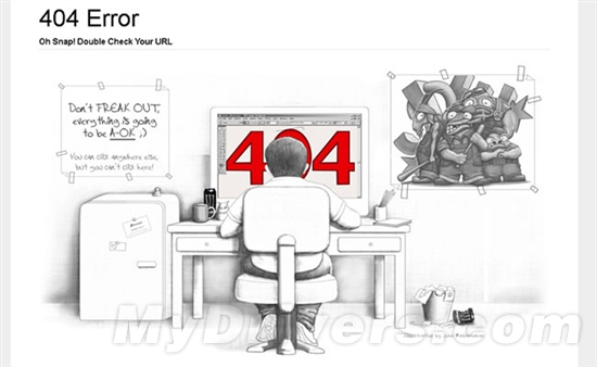 404页面也可以很美
