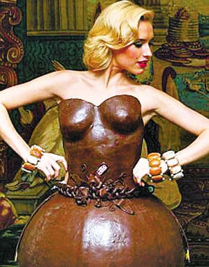 巧克力当油墨 英国打造3D巧克力打印机