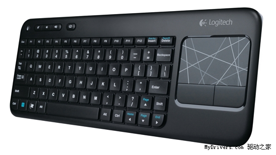 无线+触摸板 罗技新款多媒体键盘K400登场