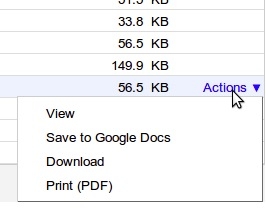 Google Docs 可直接打开ZIP/RAR压缩包
