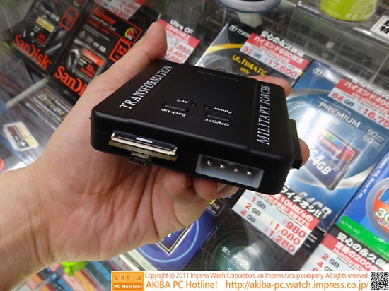 全能USB适配器 支持多数IDE和SATA设备
