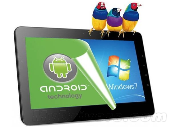 Win7、Android随便切换 优派10寸平板将售