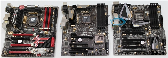 华擎三款PCI-E 3.0 Z68主板实物图赏